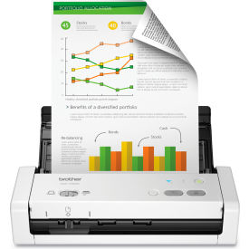 Brother International Corp BRTADS1250W Brother® Wireless Compact Color Desktop Scanner with Duplex image.