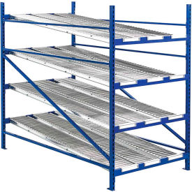 UNEX RR99S2R4X6-L Additional level for Gravity Flow Roller Rack with Span Track 48