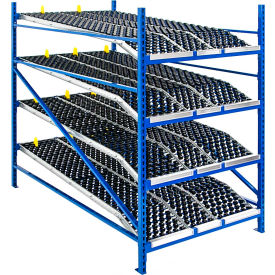 UNEX RR99S2W4X6-L Additional Level For Gravity Flow Roller Rack with Wheel Bed 48
