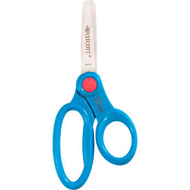 Acme United Corp. 14871 Westcott® School Kids Scissors w/Anti-Microbial Product Protection, 5"L Blunt, Assorted, 12/PK image.