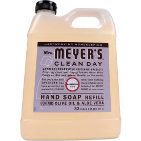 United Stationers Supply 651318 Mrs. Meyers® Clean Day Liquid Hand Soap Refill Bottle, Lavender, 33 oz. 6/Case - 651318 image.