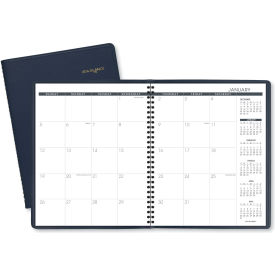 At-A-Glance Products 7026020 AT-A-GLANCE® Monthly Planner, 11 x 9, Navy, 2024-2025 image.