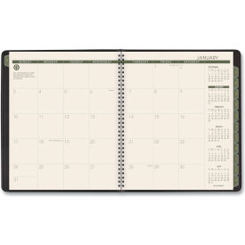 At-A-Glance Products 70260G05 AT-A-GLANCE® Recycled Monthly Planner, 11 x 9, Black, 2024 image.