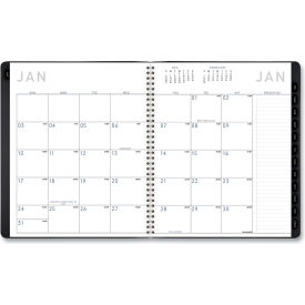 At-A-Glance Products 70260X05 AT-A-GLANCE® Contemporary Monthly Planner, Premium Paper, 11 x 9, Black Cover, 2024 image.