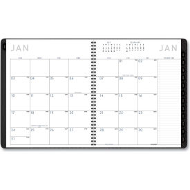 At-A-Glance Products 70260X45 AT-A-GLANCE® Contemporary Monthly Planner, Premium Paper, 11 x 9, Graphite Cover, 2024 image.