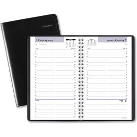 DayMinder Daily Appointment Book, 8.5 x 5.5, Jan to Dec, 2025 view 2