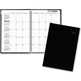 At-A-Glance Products G470H00 AT-A-GLANCE® Hard-Cover Monthly Planner, 11.78 x 5, Black, 2023-2025 image.
