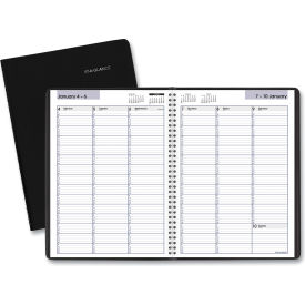 At-A-Glance Products G52000 AT-A-GLANCE® Weekly Appointment Book, 11 x 8, Black, 2024 image.