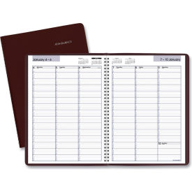 At-A-Glance Products G52014 AT-A-GLANCE® Weekly Appointment Book, 11 x 8, Burgundy, 2024 image.