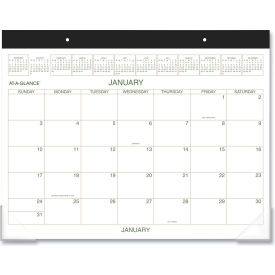 At-A-Glance Products GG250000 AT-A-GLANCE® Two-Color Desk Pad, 22 x 17, 2024 image.