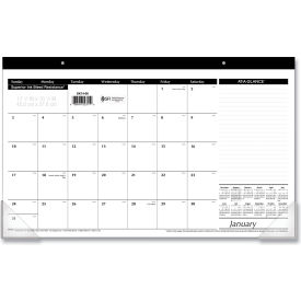 At-A-Glance Products SK1400 AT-A-GLANCE® Compact Desk Pad, 17.75 x 10.88, White, 2024 image.