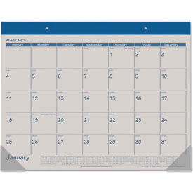 At-A-Glance Products SK2517 AT-A-GLANCE® Fashion Color Desk Pad, 22 x 17, Blue, 2024 image.