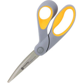 Acme United Corp. 14669 Westcott® ExtremEdge Adjustable Tension Titanium Bonded Scissors, 9" Bent, Gray image.