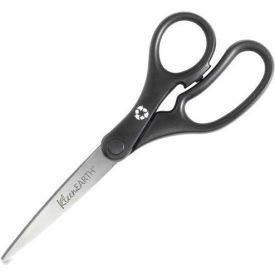Acme United Corp. 15583 Westcott 15583 KleenEarth Basic Plastic Handle Scissors, 8" Length, Pointed, Black image.