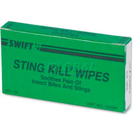 Acme United Corp. 51002 PhysiciansCare 51002 First Aid Sting Relief Pads, Box of 10 image.