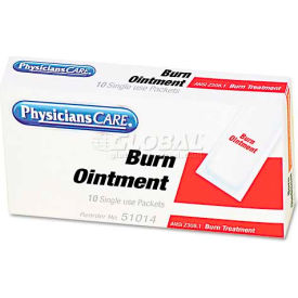 Acme United Corp. 51014 PhysiciansCare 51014 Burn Ointment Packets, Box of 10 image.