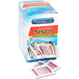 PhysiciansCare 90087 Sinus Decongestant Congestion Medication 50 Doses 10mg