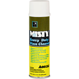 Amrep AEPA12420 Misty Heavy Duty Glass Cleaner, 20 oz. Aerosol Can, 12 Cans - 1001482 image.