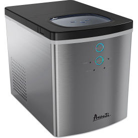 Avanti® Portable Countertop Ice Maker 25 lb. Ice Production Capacity Silver