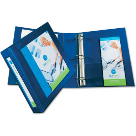 Avery-Dennison 68033 Avery® Framed View Binder with One Touch EZD Rings, 2" Capacity, Navy Blue image.