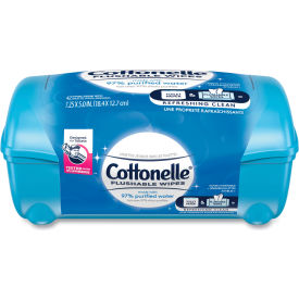 United Stationers Supply KCC44932CT Cottonelle® Fresh Care Flushable Cleansing Cloths, 3-3/4 x 5-1/2, 42/PK, 8 PK/CT - KCC 44932CT image.