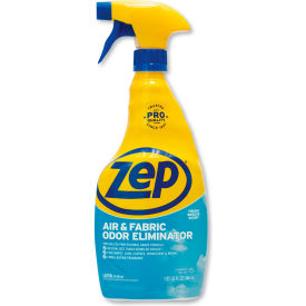 AMREP INC. ZUAIR32 Zep® Commercial Air and Fabric Odor Eliminator, Fresh, 32 oz Spray Bottle, 12/Carton - ZUAIR32 image.