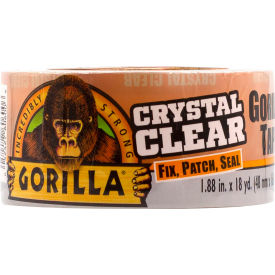 Gorilla Crystal Clear Duct Tape 1.88" x 18 yd.
