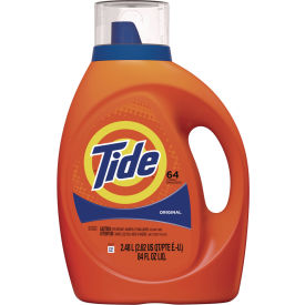 Tide® Liquid Laundry Detergent Original Scent 64 Loads 92 oz. Bottle 4/Case