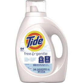 Free and Gentle Liquid Laundry Detergent 64 Loads 92 oz. Bottle 4/Case