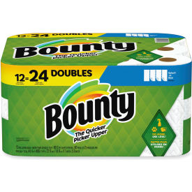 United Stationers Supply PGC08664 Bounty® Select-a-Size Kitchen Roll Paper Towels, 6 x 11, Wht, 90 Sheets/Roll, 12 Rolls/Ctn image.