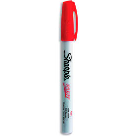 Sandford Ink Corporation 35535 Sharpie® Paint Marker, Oil-Based, Fine, Red Ink, 1 Each image.