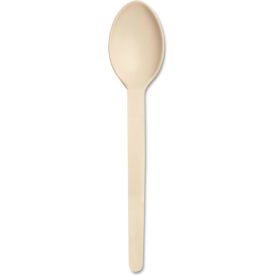 Baumgartens Conserve 10232, Corn-Starch Spoons, White, 100/Box