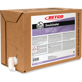 United Stationers Supply BET151B500 Betco® Emulsinator® No-Rinse Floor Stripper, 5 Gallons Bag in Box image.