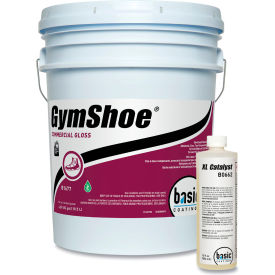 United Stationers Supply BET16770500 Betco® GymShoe® Sport Floor Finish, Catalyst, 5 Gallons Pail image.