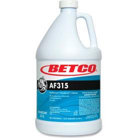 Betco® AF315 Disinfectant Cleaner Citrus Floral Scent 1 Gallon Capacity Bottle 4/Carton