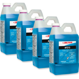 Disinfectant Cleaner, Citrus Floral Scent, 2 L Bottle, 4/Case view 2