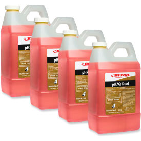Betco pH7Q Dual Neutral Disinfectant Cleaner, Lemon Scent, 67.6 oz. Bottle, 4/Case view 2