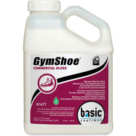 United Stationers Supply BETB16774312 Betco® GymShoe® Sport Floor Finish, F-Style w/ Catalyst, 1 Gallon Bottle, Pack of 4 image.
