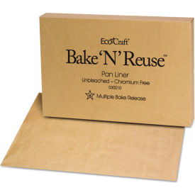 United Stationers Supply P030010 Bagcraft™ EcoCraft Bake N Reuse Pan Liner, 16-3/8"L x 24-3/8"W, Pack of 1000 image.