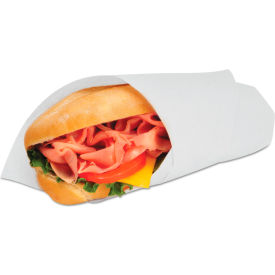 Interfolded Dry Wax Deli Paper, 14"L x 18"W, White, Pack of 10000 view 2