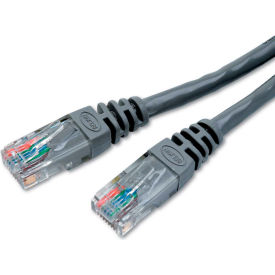 Belkin Components A3L79125M Belkin® CAT5e Molded Patch Cable, RJ45 Connectors, 25 ft., Gray image.