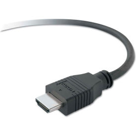 Belkin Components F8V3311B06 Belkin® HDMI to HDMI Audio/Video Cable, 6 ft., Black image.