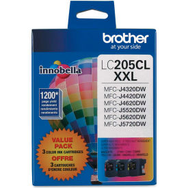 Brother LC2053PKS (LC-2053PKS) Super High-Yield Ink, 1200 Page-Yield, Cyan, Magenta, Yel Brother LC2053PKS (LC-2053PKS) Super High-Yield Ink, 1200 Page-Yield, Cyan, Magenta, Yel