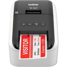 Brother® High-Speed Professional Label Printer QL800 Variable Fonts White & Gray