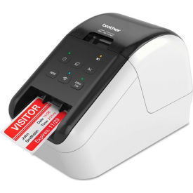 Brother® Ultra-Fast Label Printer w/ Wireless Networking QL810W White & Black