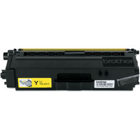 Brother International Corp TN331Y Brother® TN331Y (TN-331Y) Toner, 1500 Page-Yield, Yellow image.