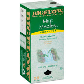 Bigelow Tea Co. RCB003931 Bigelow® Mint Medley Herbal Tea, 28/Box image.