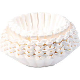 Bunn Commercial Coffee Filters w/ Flat Bottom, Pack of 1000