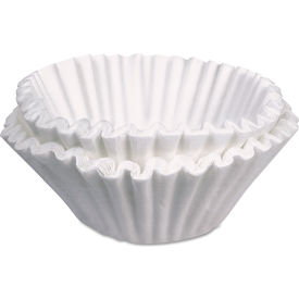Bunn Commercial Coffee Filters w/ Flat Bottom, 6 Gal., Pack of 252