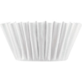 Bunn Coffee Filters w/ Flat Bottom, 8 to 12 Cup, White, Pack of 100